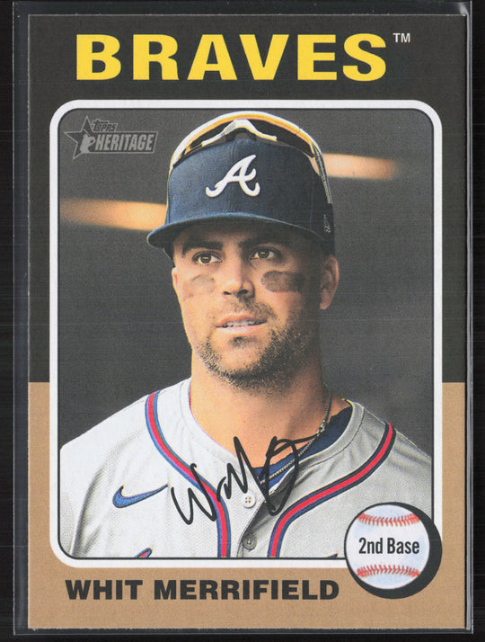 2024 Topps Heritage #597 Whit Merrifield