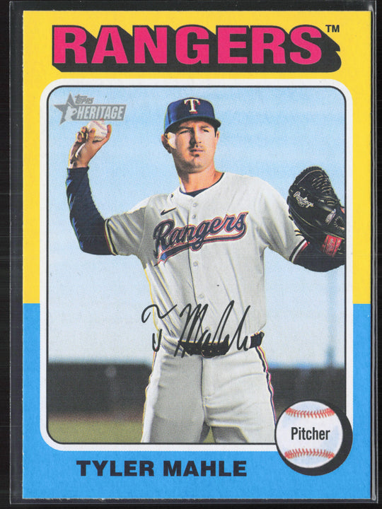 2024 Topps Heritage #527 Tyler Mahle