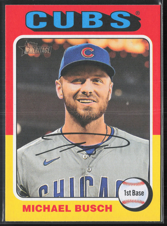 2024 Topps Heritage #537 Michael Busch