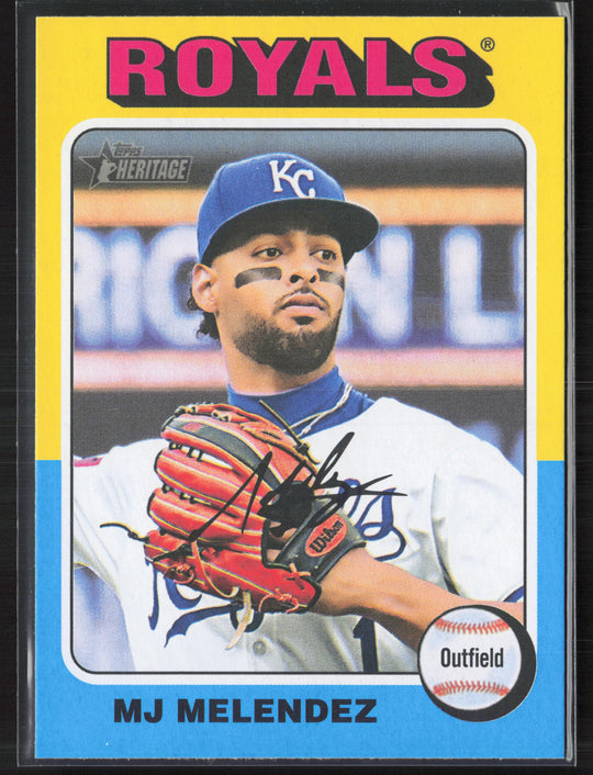 2024 Topps Heritage #697 MJ Melendez