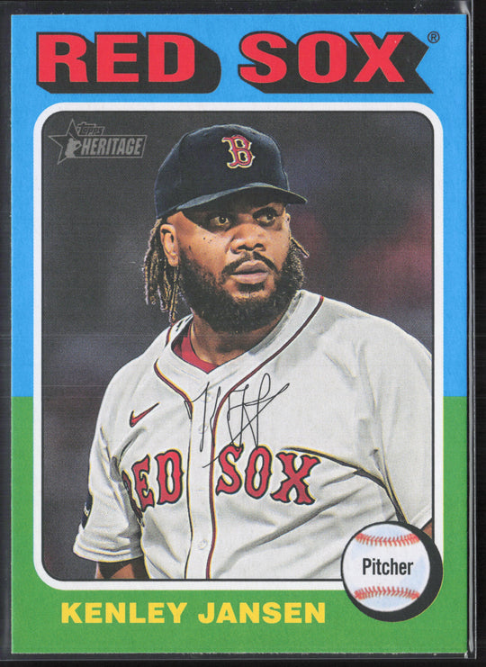 2024 Topps Heritage #566 Kenley Jansen