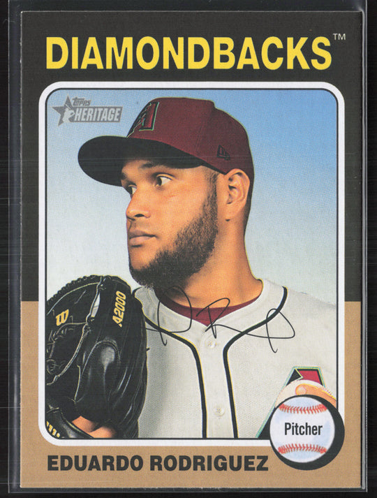 2024 Topps Heritage #580 Eduardo Rodriguez