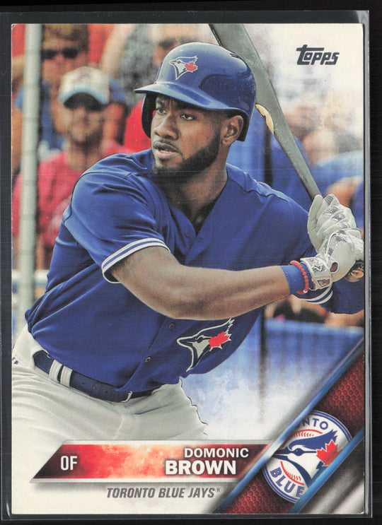 2016 Topps #655 Domonic Brown