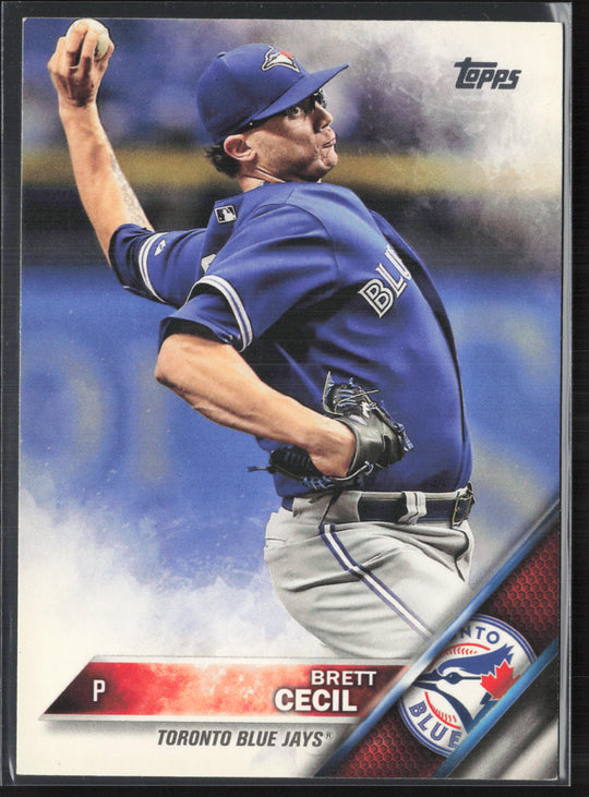 2016 Topps #363 Brett Cecil