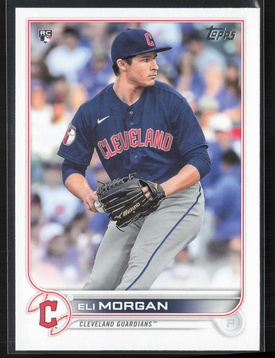 2022 Topps #217b Eli Morgan