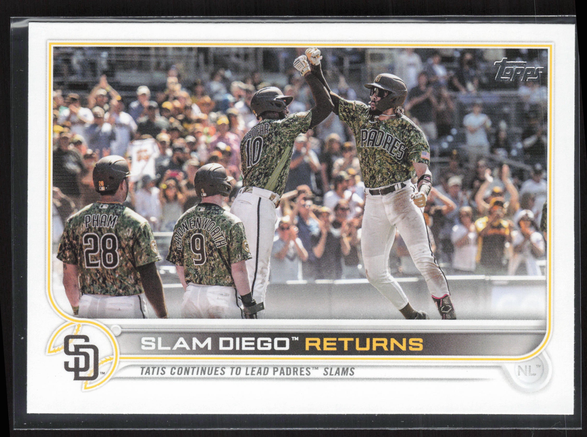2022 Topps #125 Slam Diego Returns