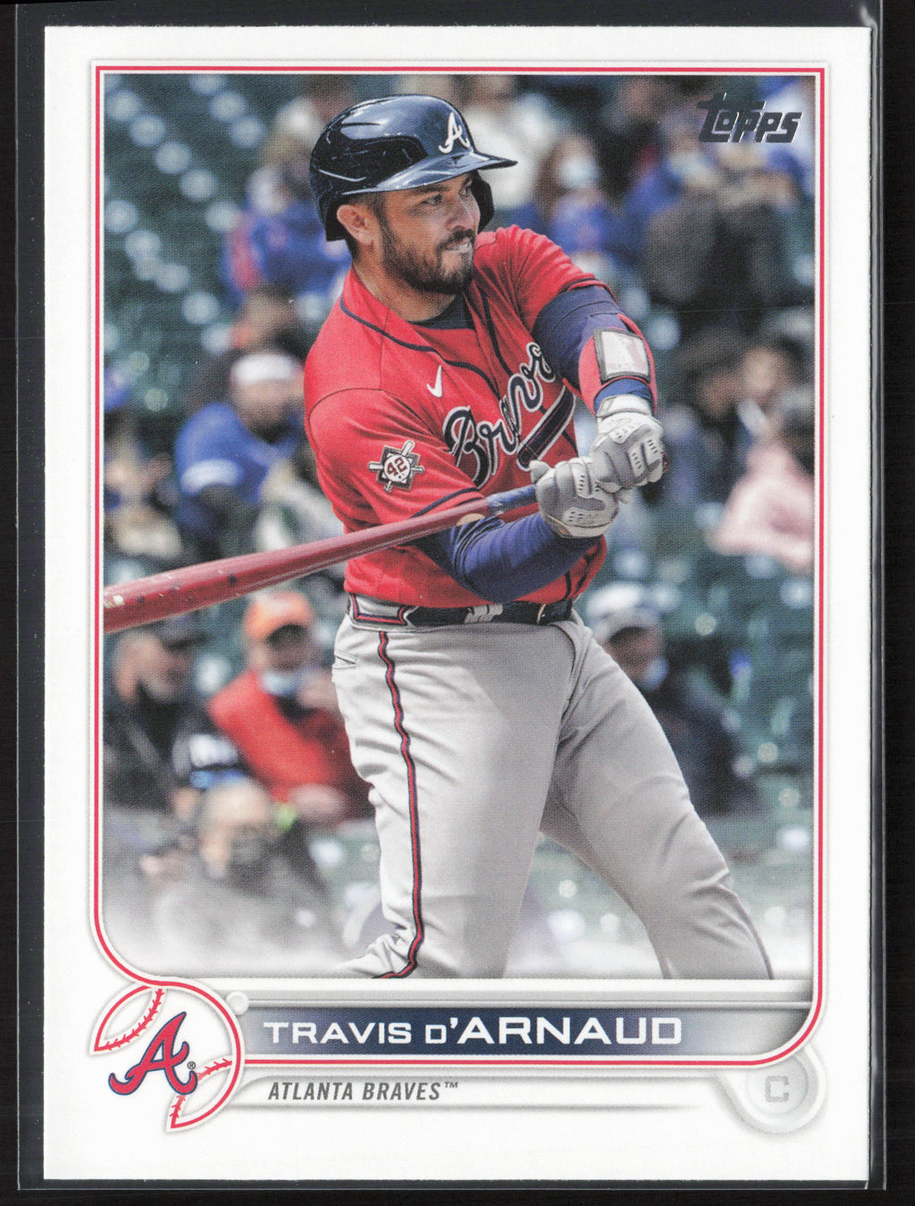 2022 Topps #4 Travis d'Arnaud