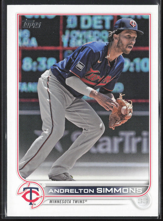 2022 Topps #306 Andrelton Simmons