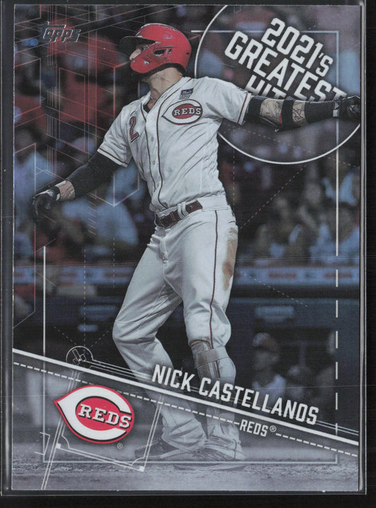 2022 Topps #21GH-3 Nick Castellanos 2021's Greatest Hits