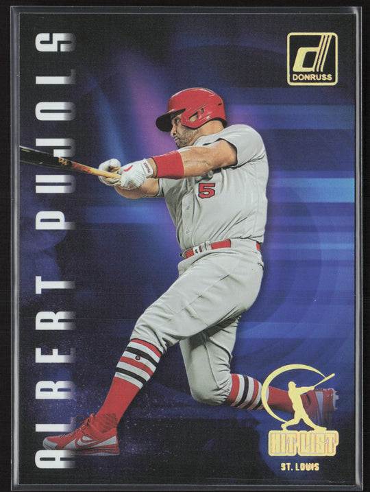 2025 Donruss #7 Albert Pujols Hit List