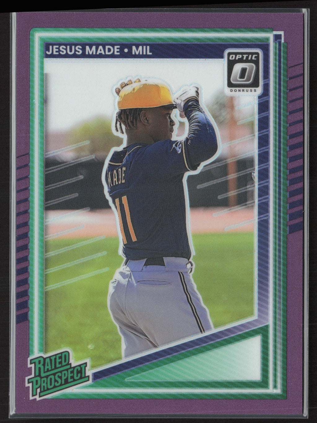 2025 Donruss #162 Jesus Made Optic Purple