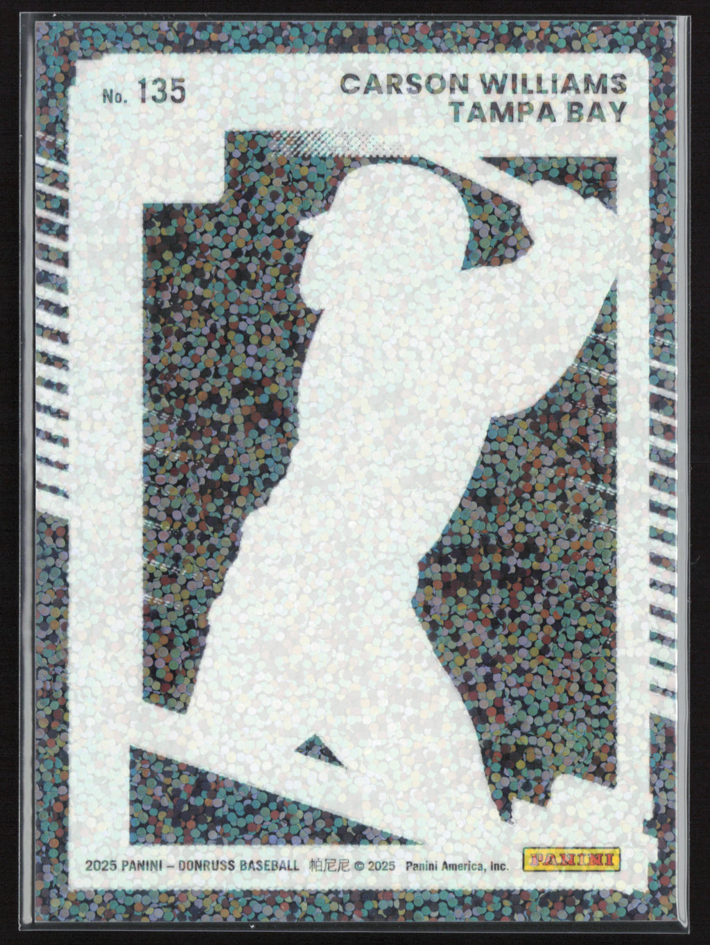 2025 Donruss #135 Carson Williams Clearly Rated Prospects Gold