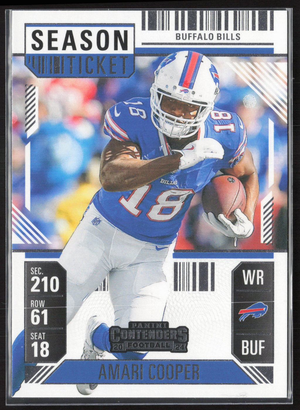 2024 Panini Contenders #22 Amari Cooper Season Ticket Retail