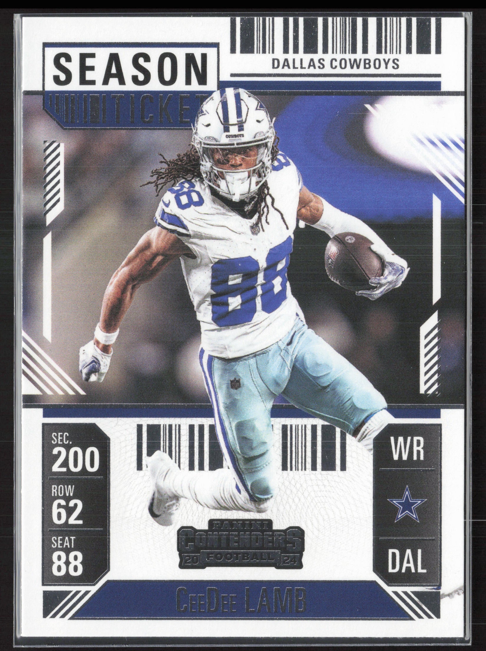 2024 Panini Contenders #26 CeeDee Lamb Season Ticket Retail