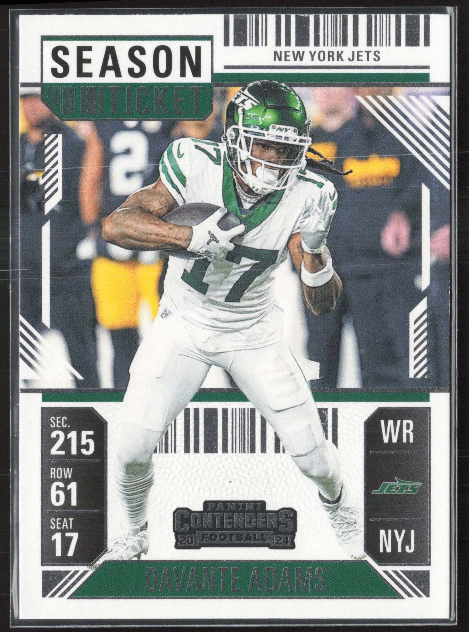 2024 Panini Contenders #54 Davante Adams Season Ticket Retail