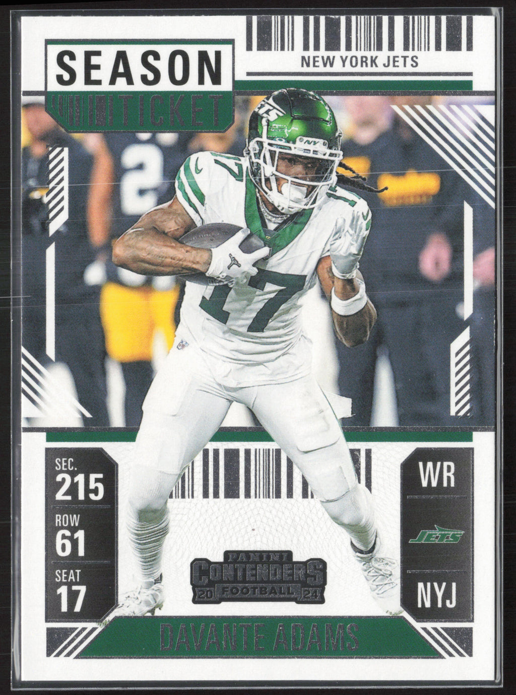 2024 Panini Contenders #54 Davante Adams Season Ticket Retail