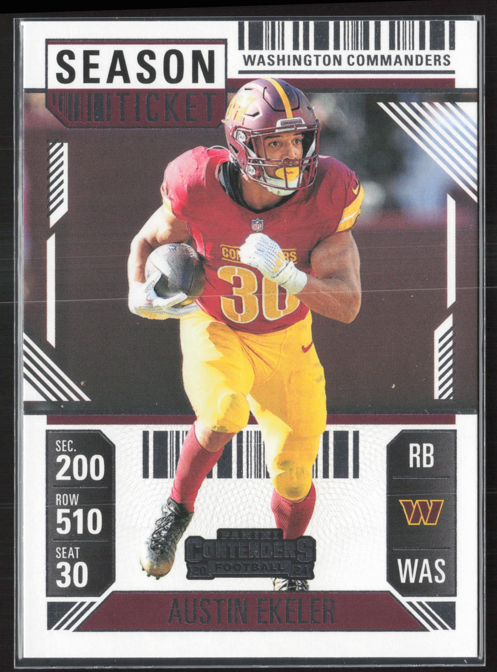 2024 Panini Contenders #98 Austin Ekeler Season Ticket Retail