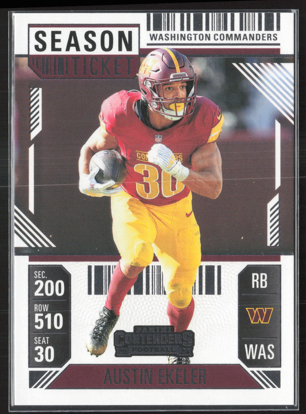 2024 Panini Contenders #98 Austin Ekeler Season Ticket Retail