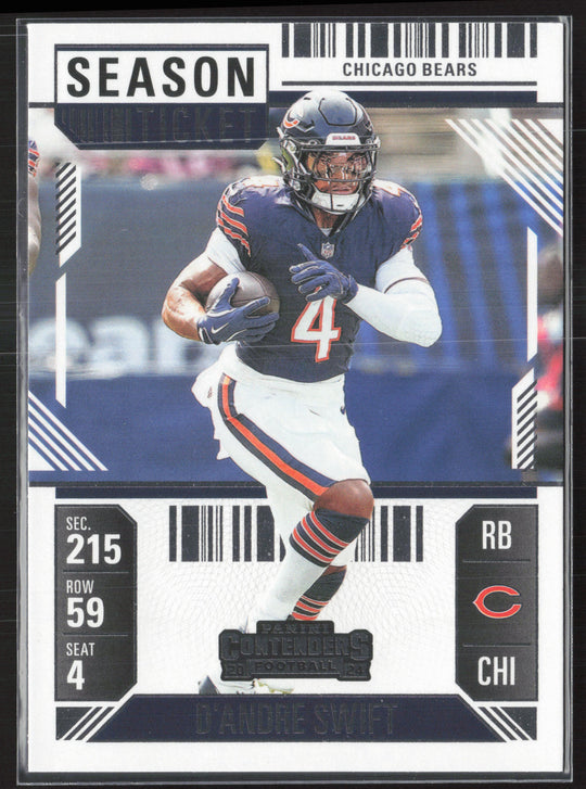 2024 Panini Contenders #16 D'Andre Swift Season Ticket Retail