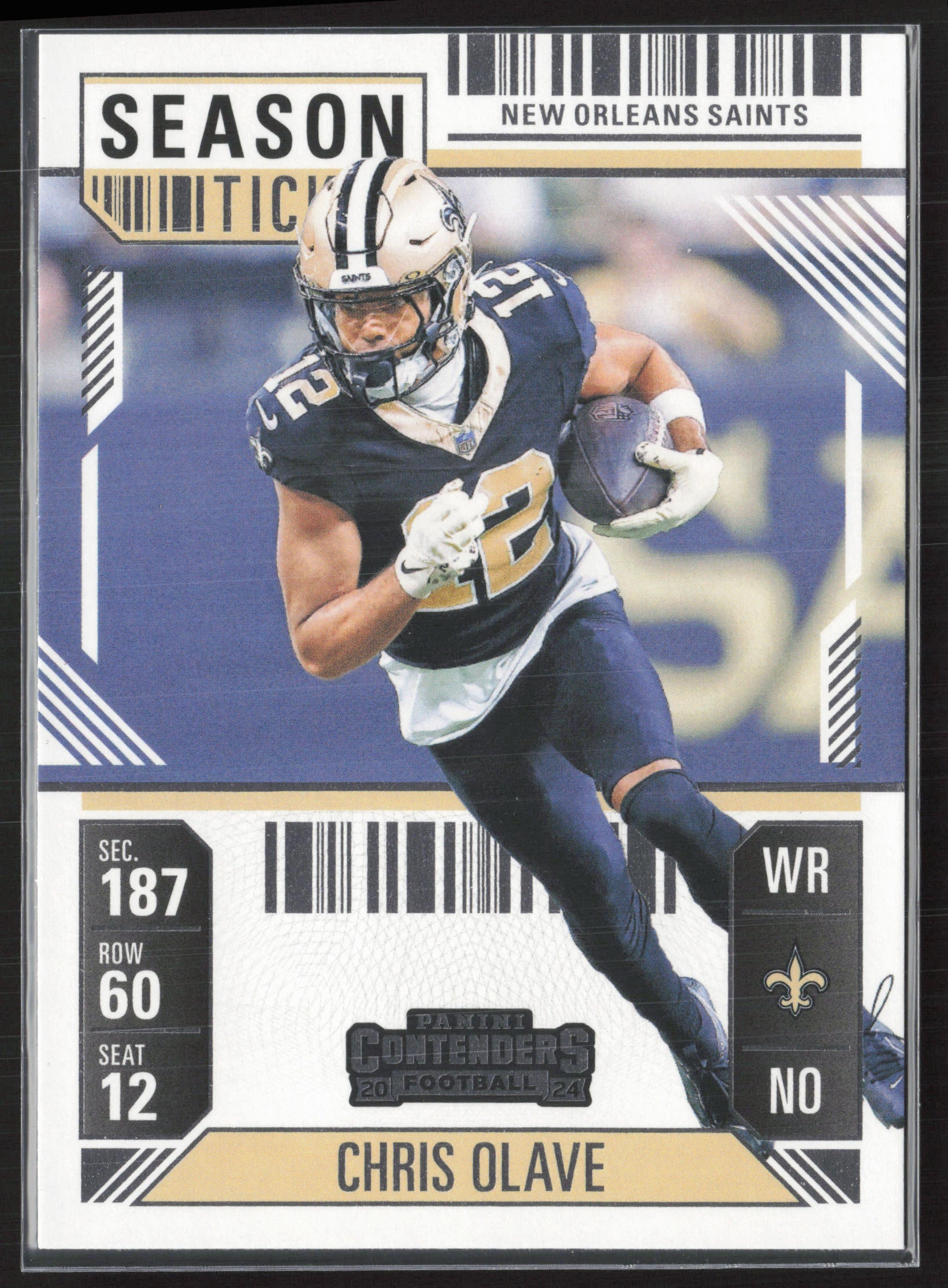 2024 Panini Contenders #70 Chris Olave Season Ticket Retail