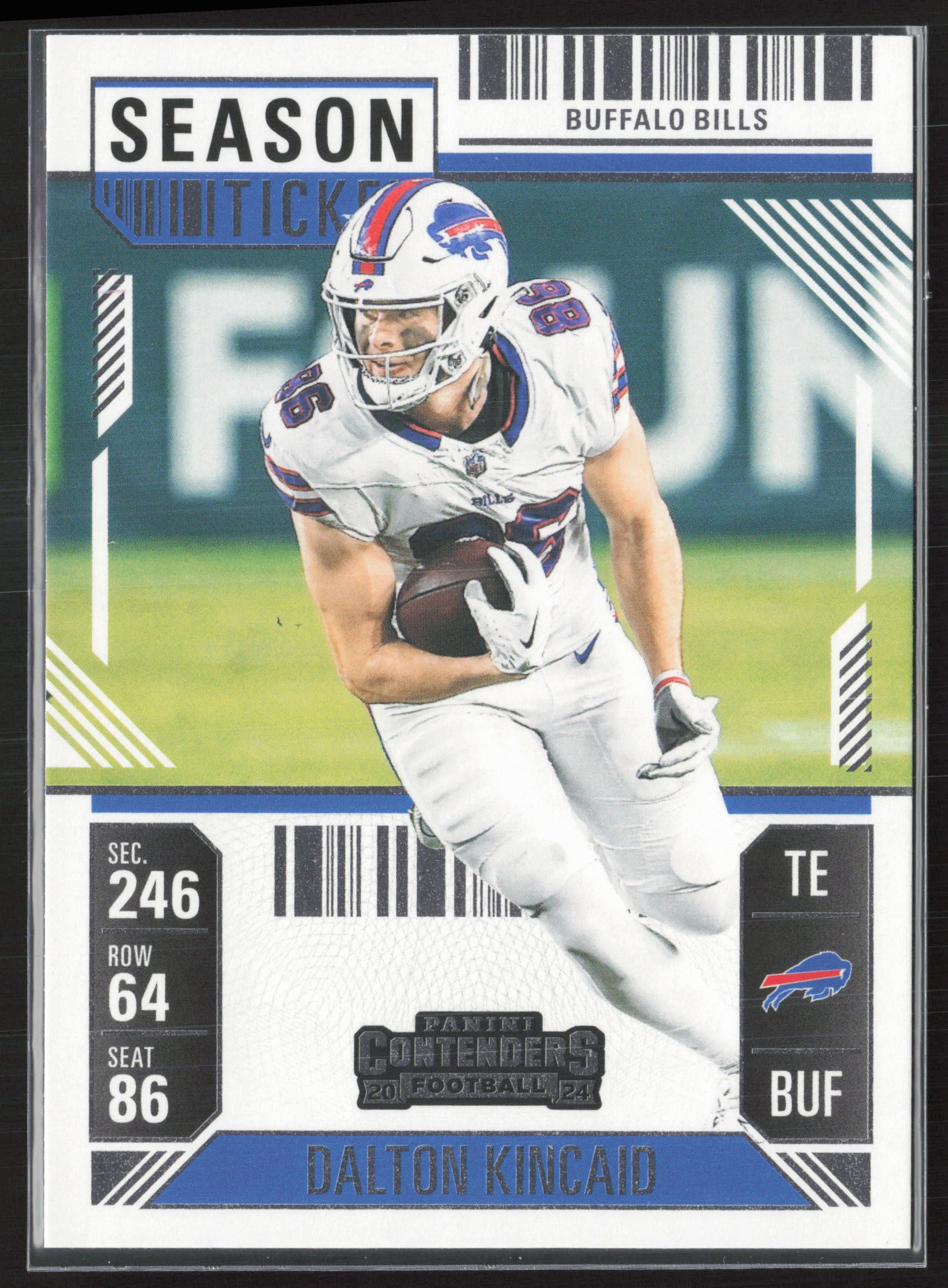 2024 Panini Contenders #12 Dalton Kincaid Season Ticket Retail