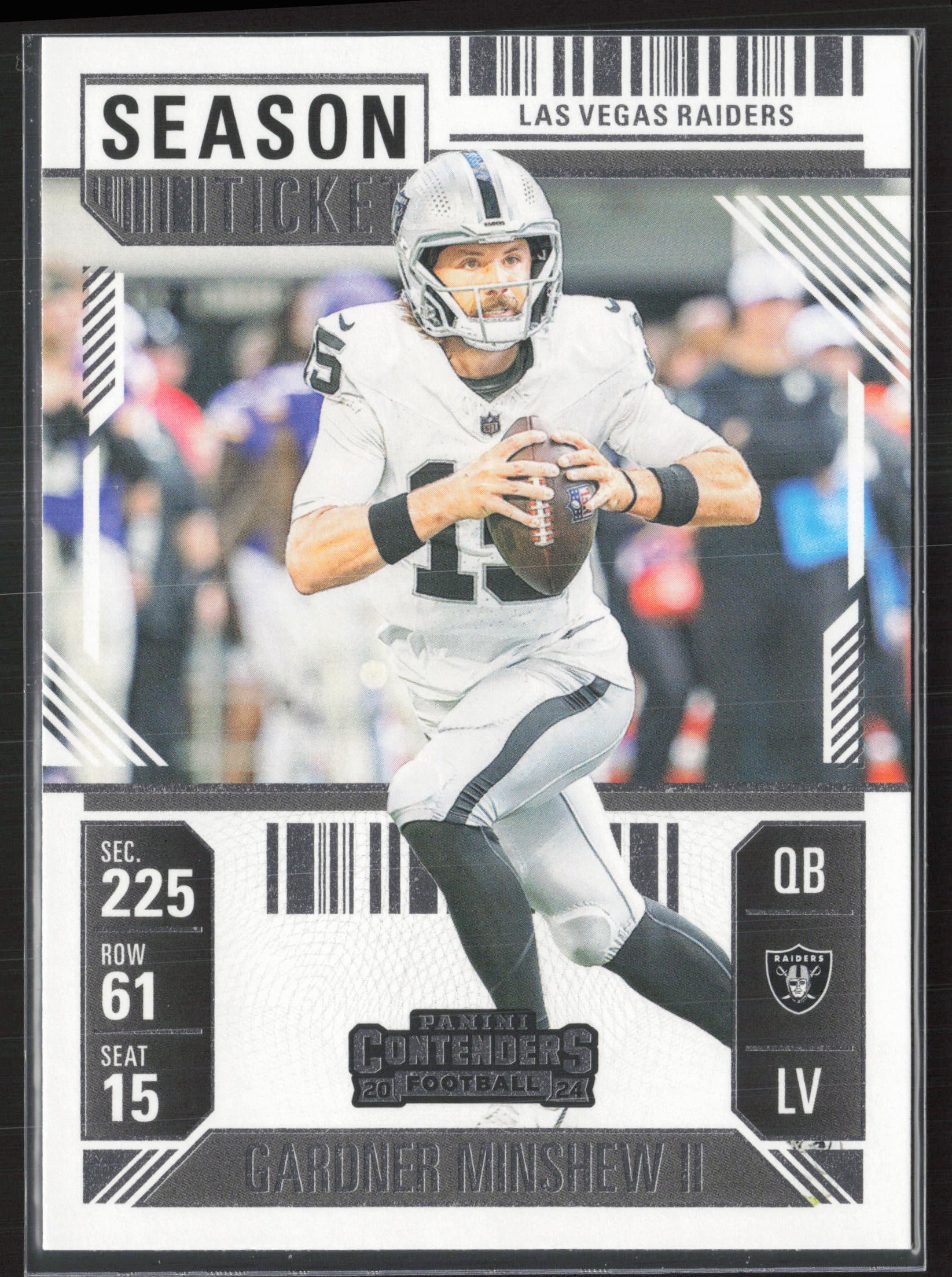 2024 Panini Contenders #53 Gardner Minshew II Season Ticket Retail