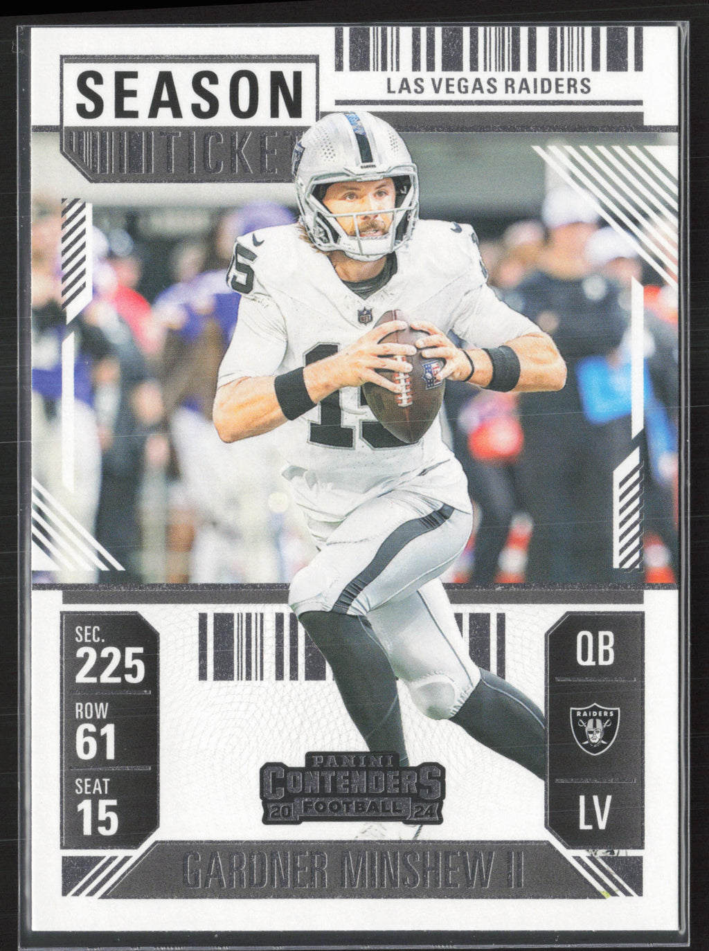 2024 Panini Contenders #53 Gardner Minshew II Season Ticket Retail