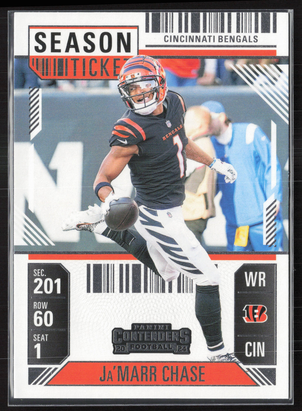 2024 Panini Contenders #21 Ja'Marr Chase Season Ticket Retail