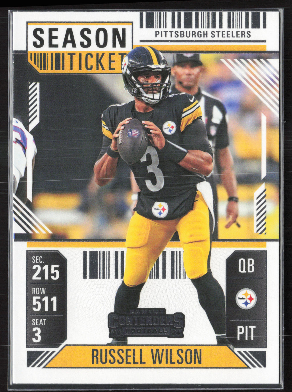 2024 Panini Contenders #82 Russell Wilson Season Ticket Retail