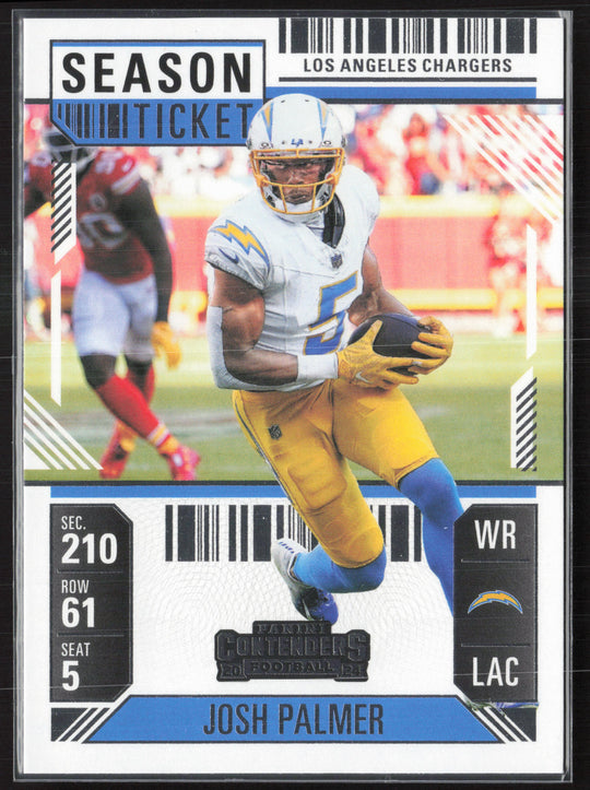 2024 Panini Contenders #56 Josh Palmer Season Ticket Retail