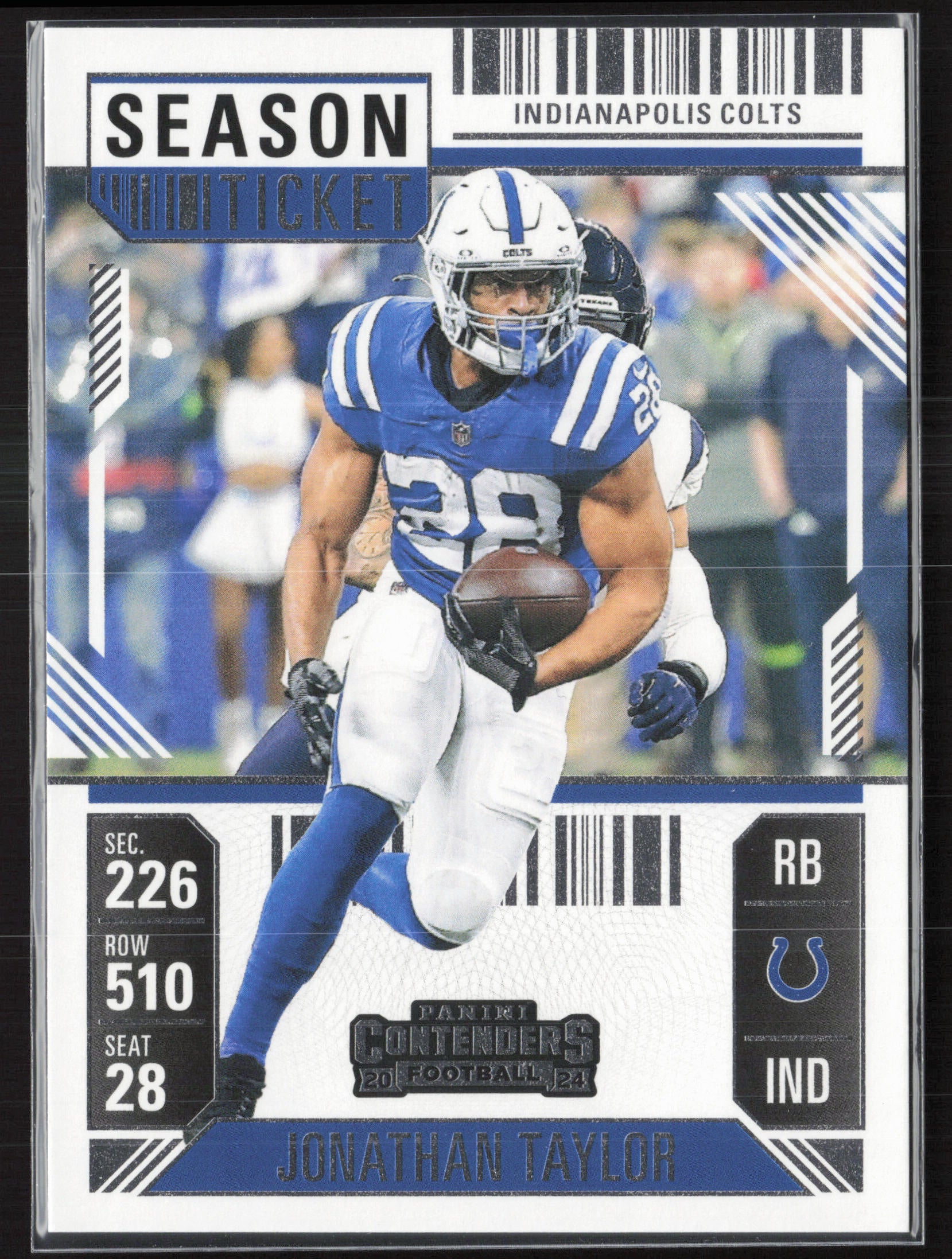 2024 Panini Contenders #43 Jonathan Taylor Season Ticket Retail