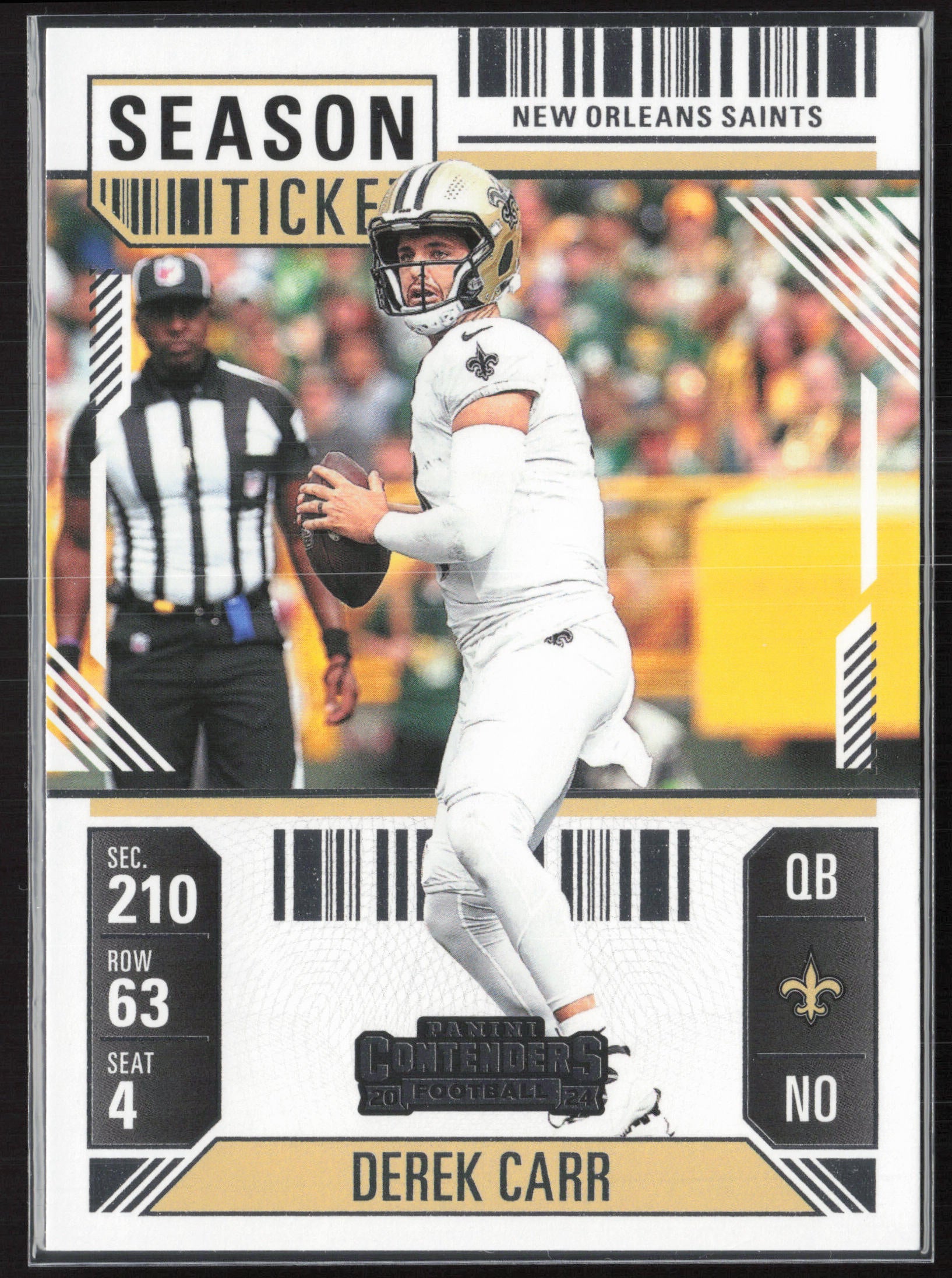 2024 Panini Contenders #72 Derek Carr Season Ticket Retail