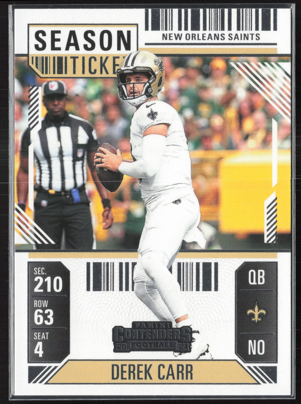 2024 Panini Contenders #72 Derek Carr Season Ticket Retail