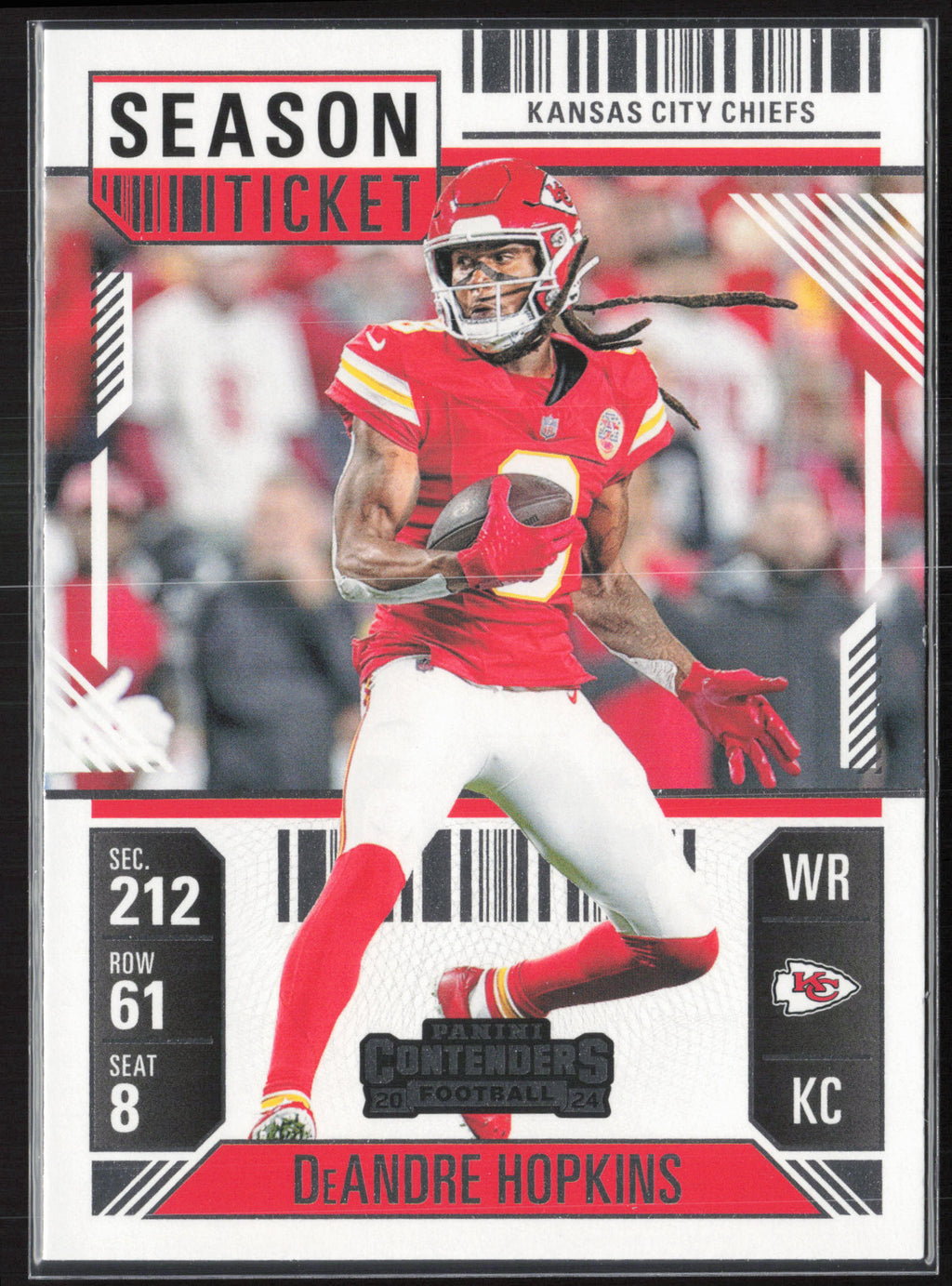 2024 Panini Contenders #97 DeAndre Hopkins Season Ticket Retail
