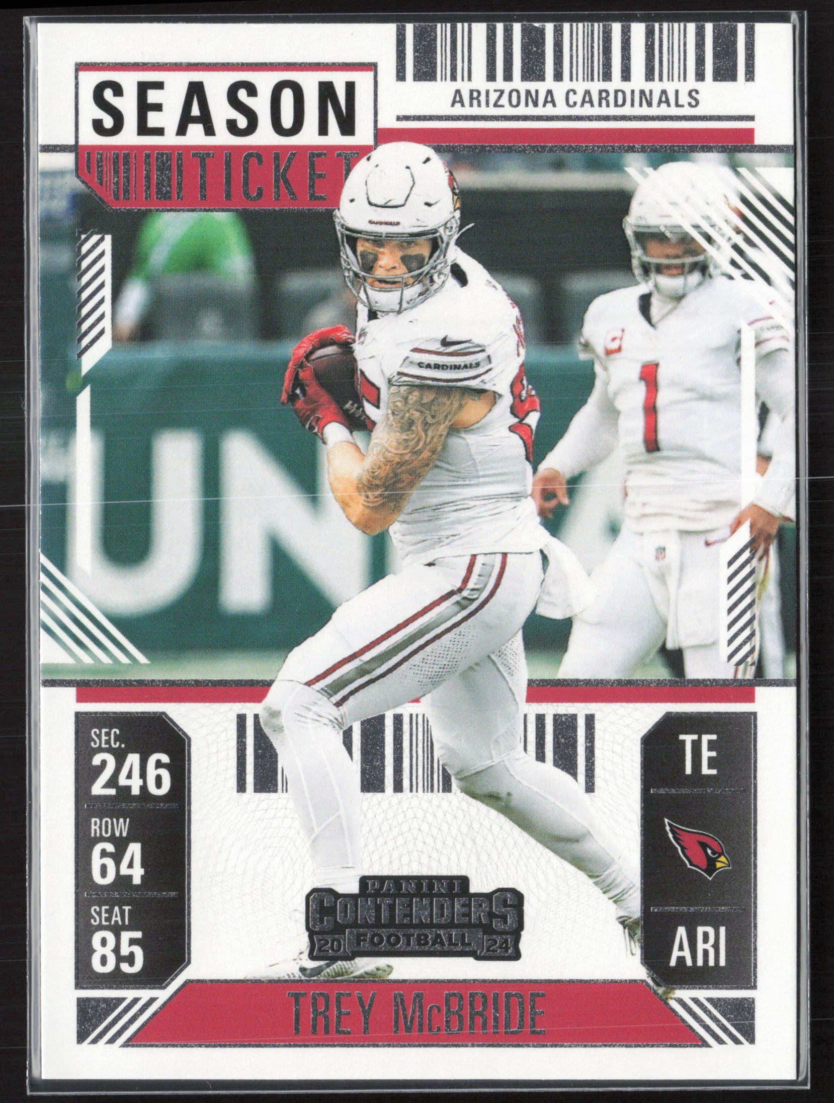 2024 Panini Contenders #1 Trey McBride Season Ticket Retail