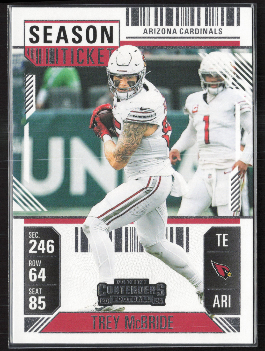 2024 Panini Contenders #1 Trey McBride Season Ticket Retail
