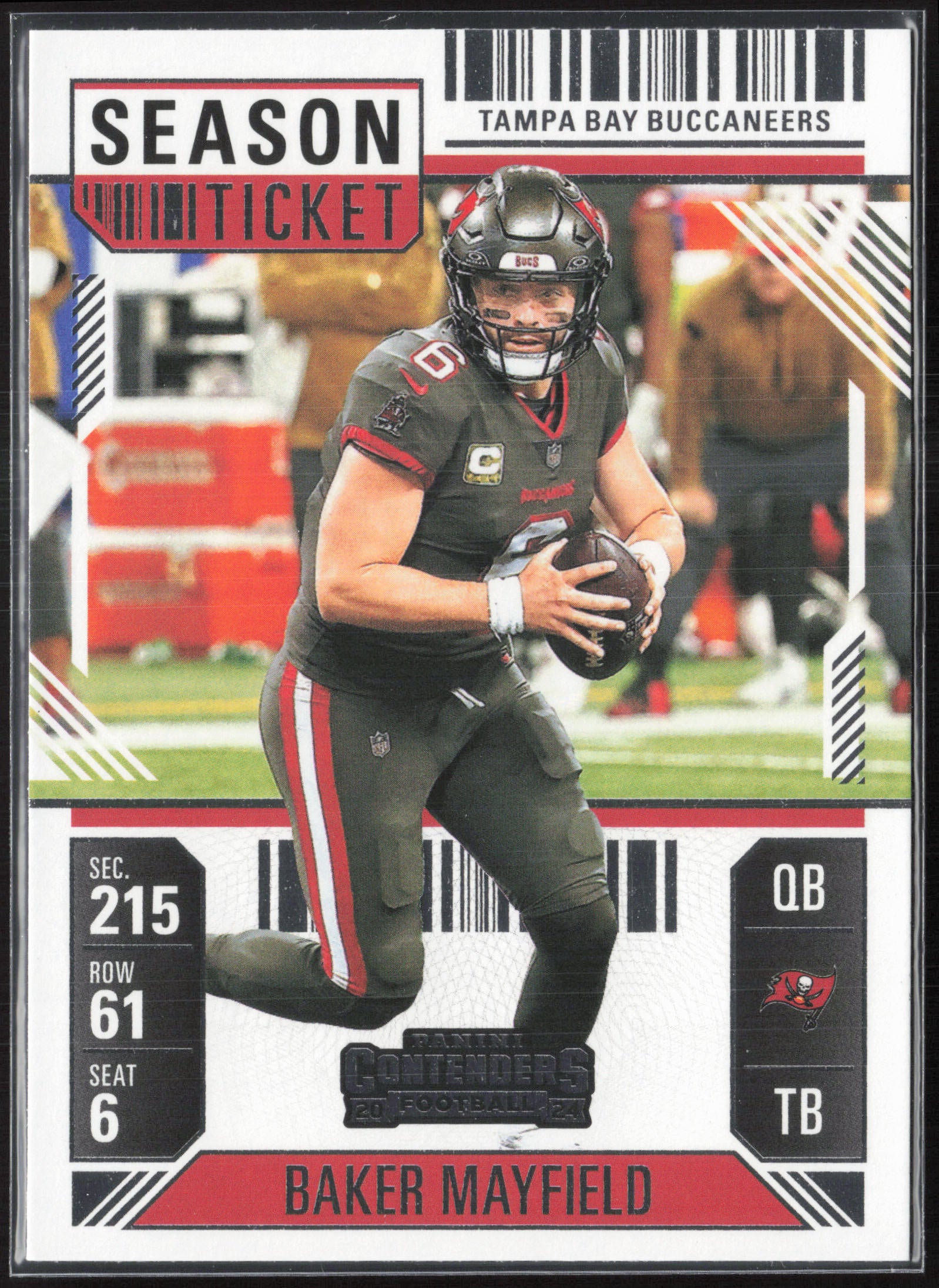 2024 Panini Contenders #92 Baker Mayfield Season Ticket Retail