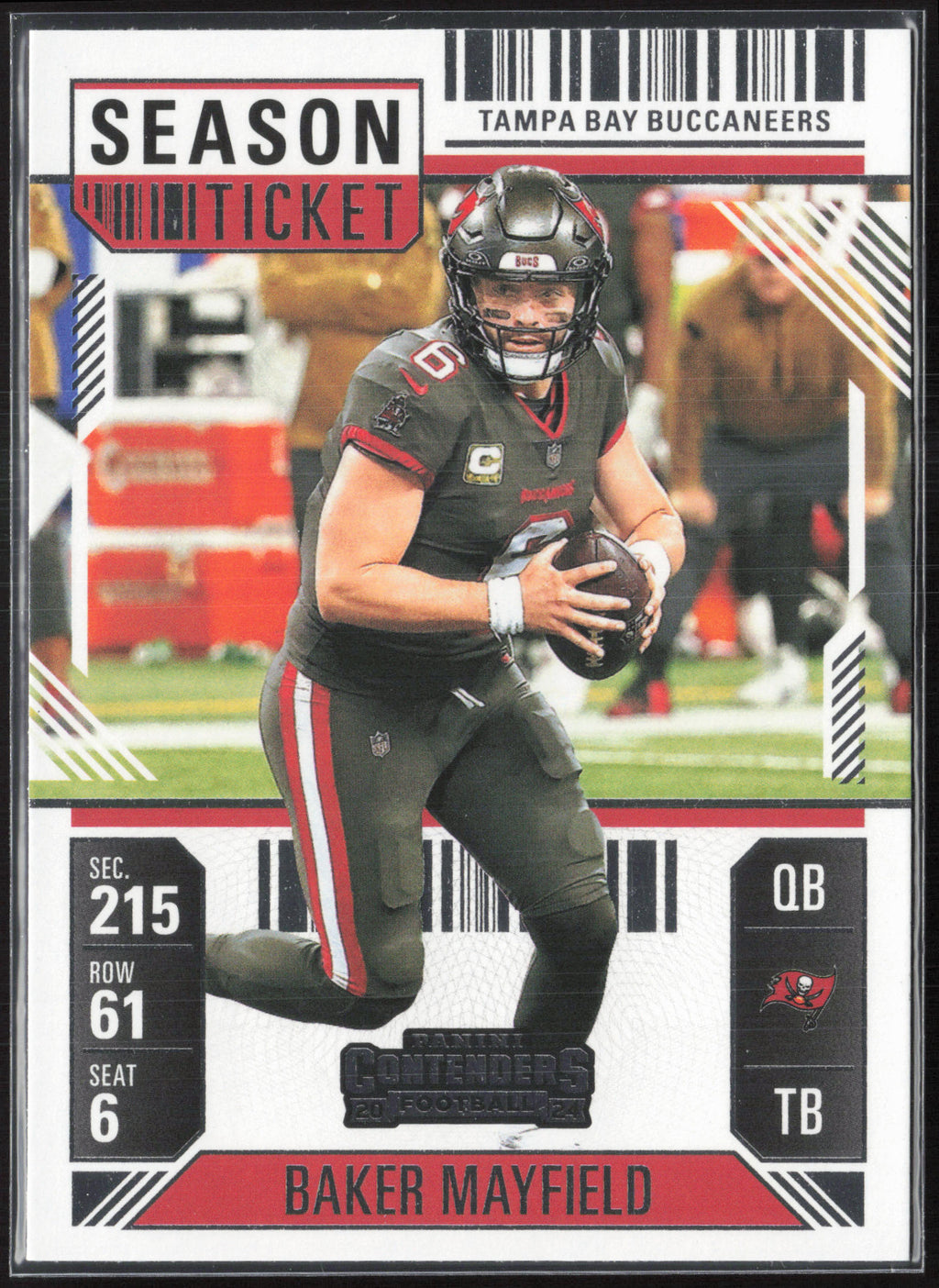 2024 Panini Contenders #92 Baker Mayfield Season Ticket Retail