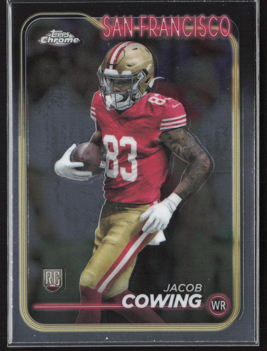 2024 Topps Chrome #285 Jacob Cowing