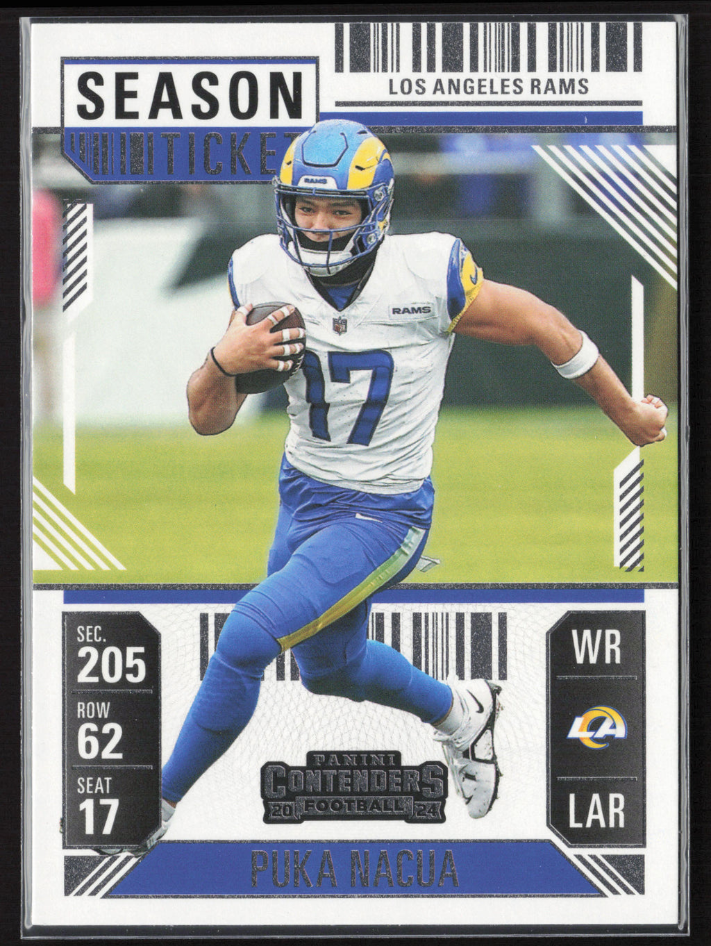 2024 Panini Contenders #59 Puka Nacua Season Ticket Retail