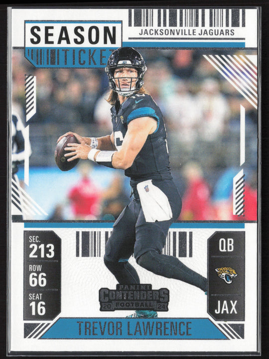 2024 Panini Contenders #46 Trevor Lawrence Season Ticket Retail