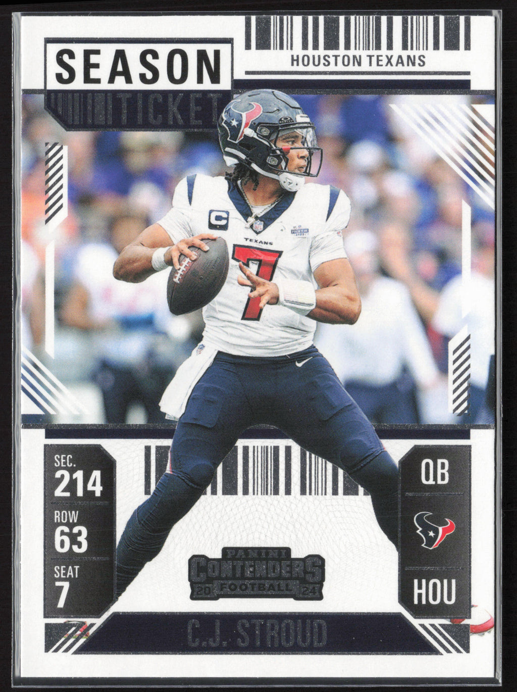 2024 Panini Contenders #39 C.J. Stroud Season Ticket Retail