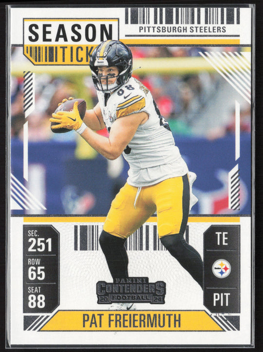 2024 Panini Contenders #84 Pat Freiermuth Season Ticket Retail
