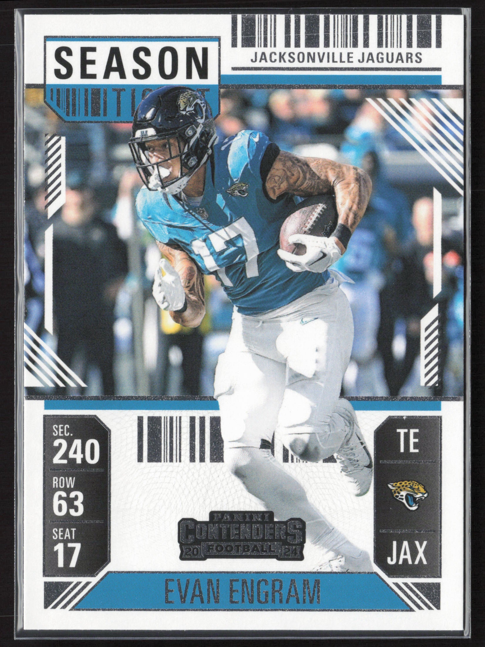 2024 Panini Contenders #45 Evan Engram Season Ticket Retail