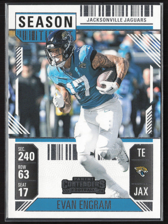 2024 Panini Contenders #45 Evan Engram Season Ticket Retail