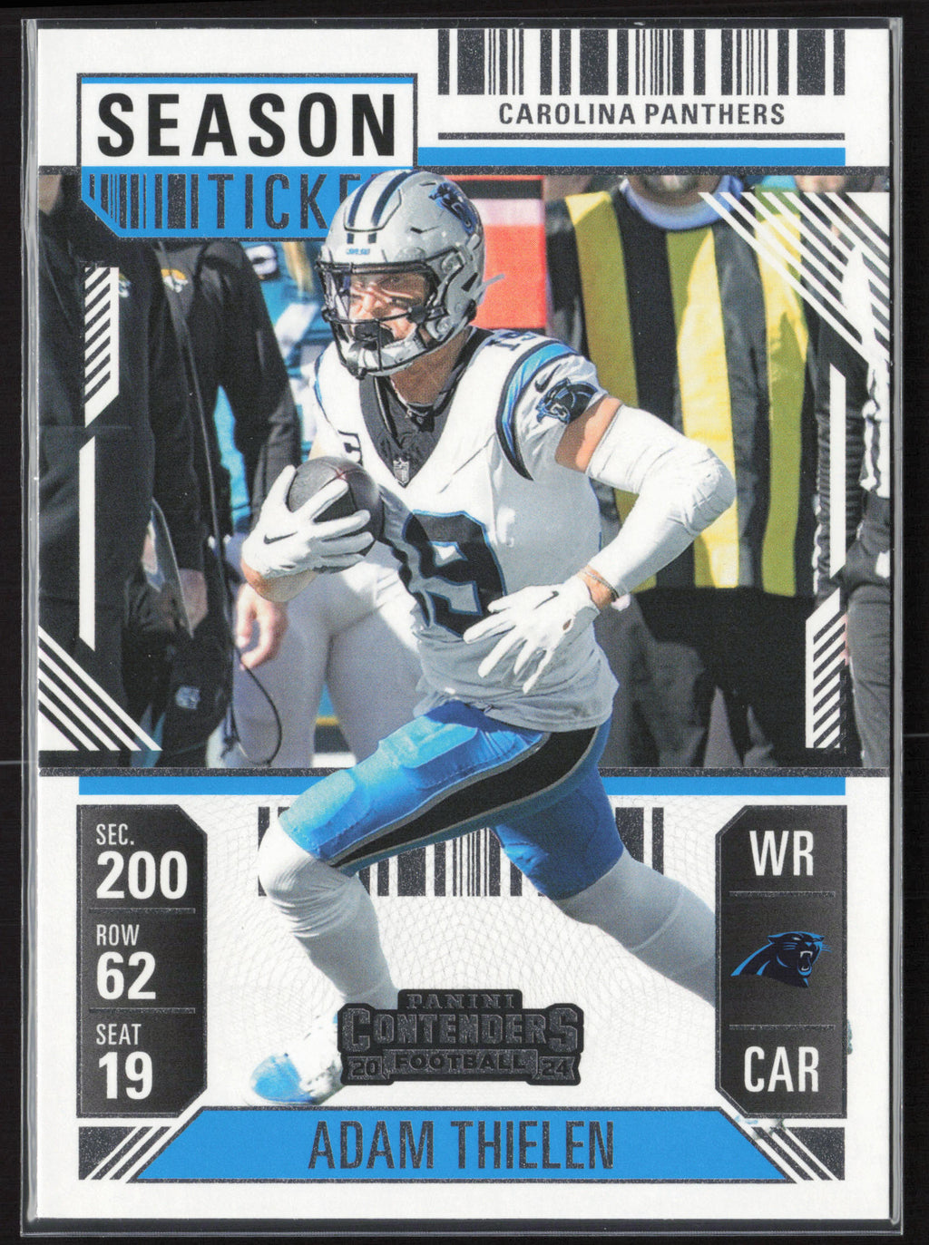 2024 Panini Contenders #15 Adam Thielen Season Ticket Retail