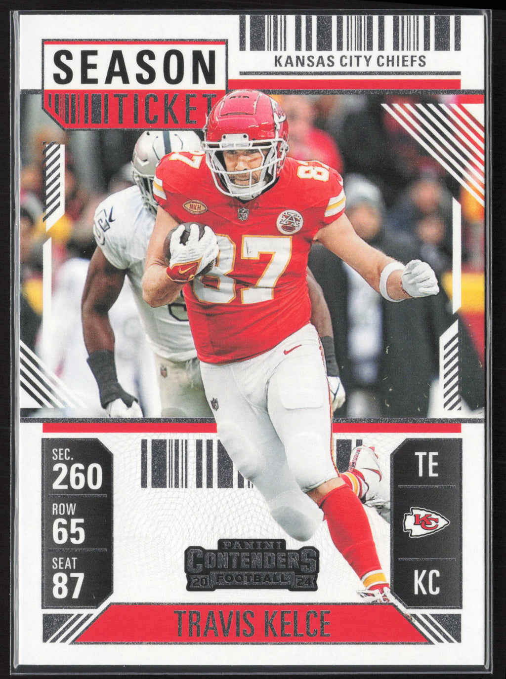 2024 Panini Contenders #48 Travis Kelce Season Ticket Retail
