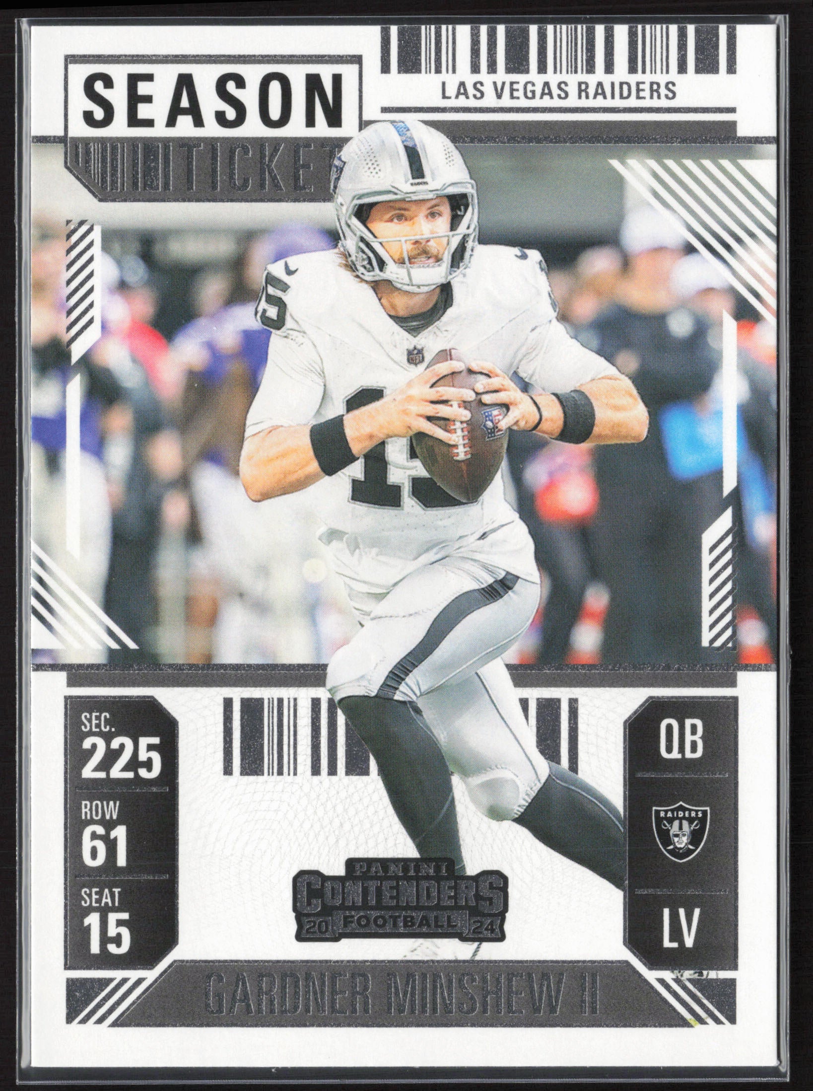 2024 Panini Contenders #53 Gardner Minshew II Season Ticket Retail