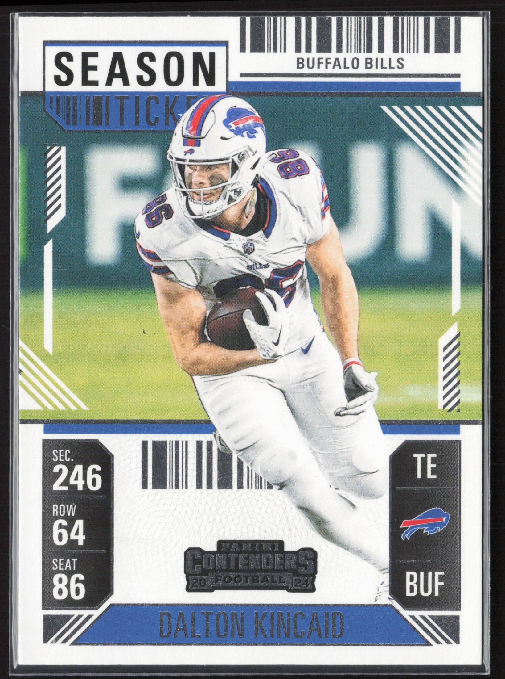 2024 Panini Contenders #12 Dalton Kincaid Season Ticket Retail