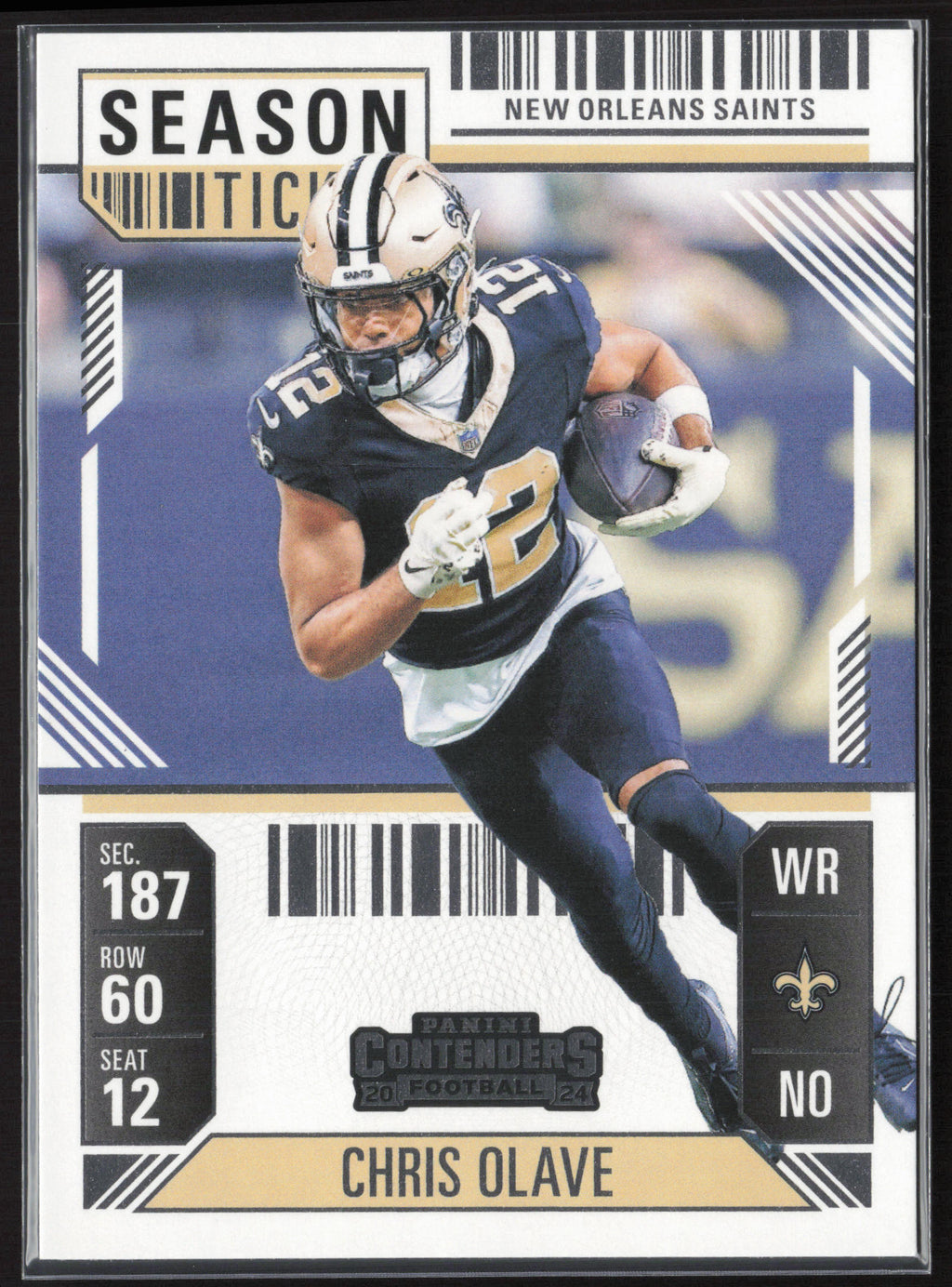 2024 Panini Contenders #70 Chris Olave Season Ticket Retail